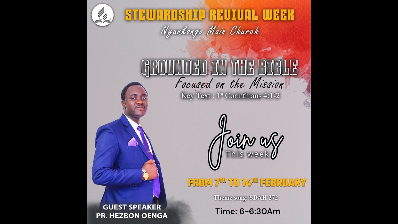 NYANKONGO MAIN SDA - Sabbath Worship 7th Feb, 2026