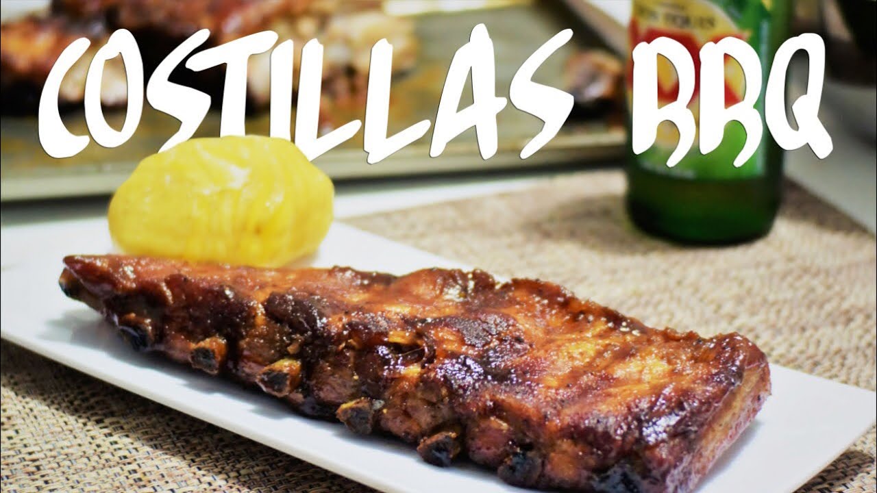 COSTILLAR BBQ EN HORNO DE LEÑA  | Receta Costillitas BBQ