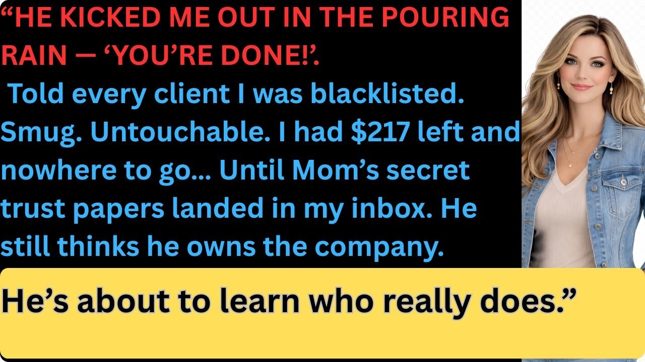 My Father Threw Me Out of the House After I Refused to Sign His Contract — Then the Lawyer Called M