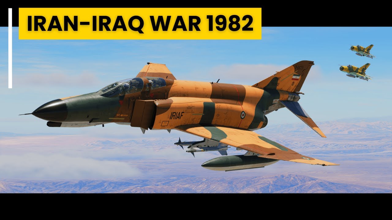 IRIAF F-4 Phantom II Intercepts Two Iraqi MiG-21 | Iran - Iraq War | DCS World