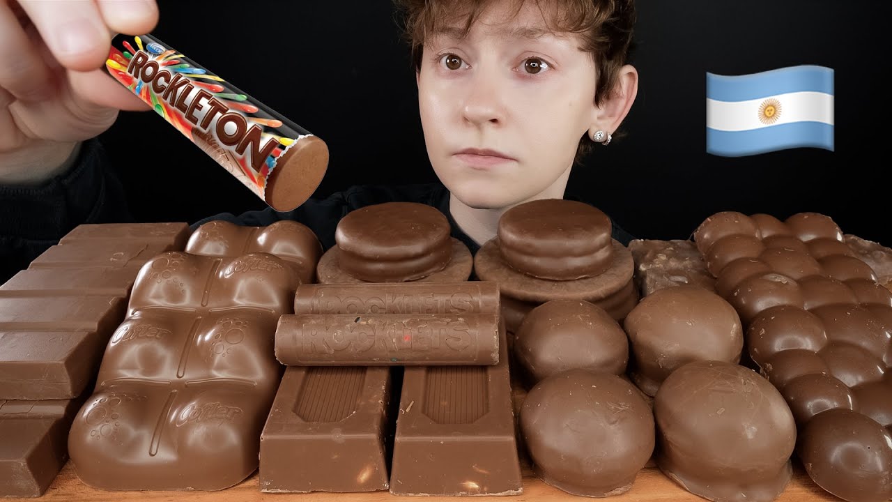 ASMR Chocolate Candy From Argentina 🇦🇷 Dessert Mukbang Eating Sounds | VNM ASMR 먹방