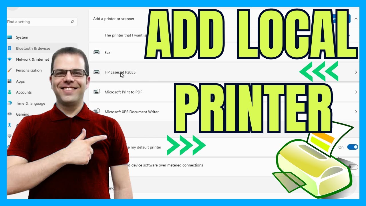 How to Add a Local Printer on Windows Computers (Windows 11 / 10)
