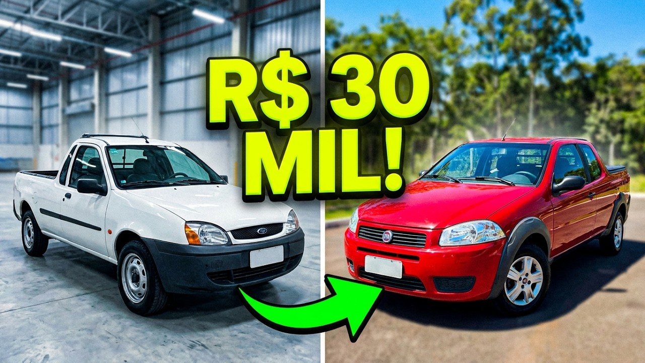 AS MELHORES CAMIONETES AT&Eacute; R$ 30 Mil REAIS ‼️