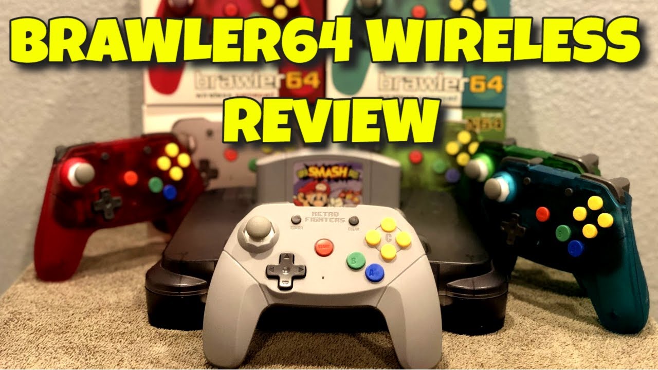 Retro Fighters Brawler64 Wireless Controller Review