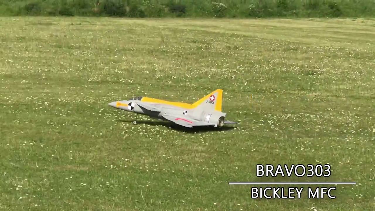 Saab Viggen Nitro Ducted Fan NDF RC Plane - BMFC