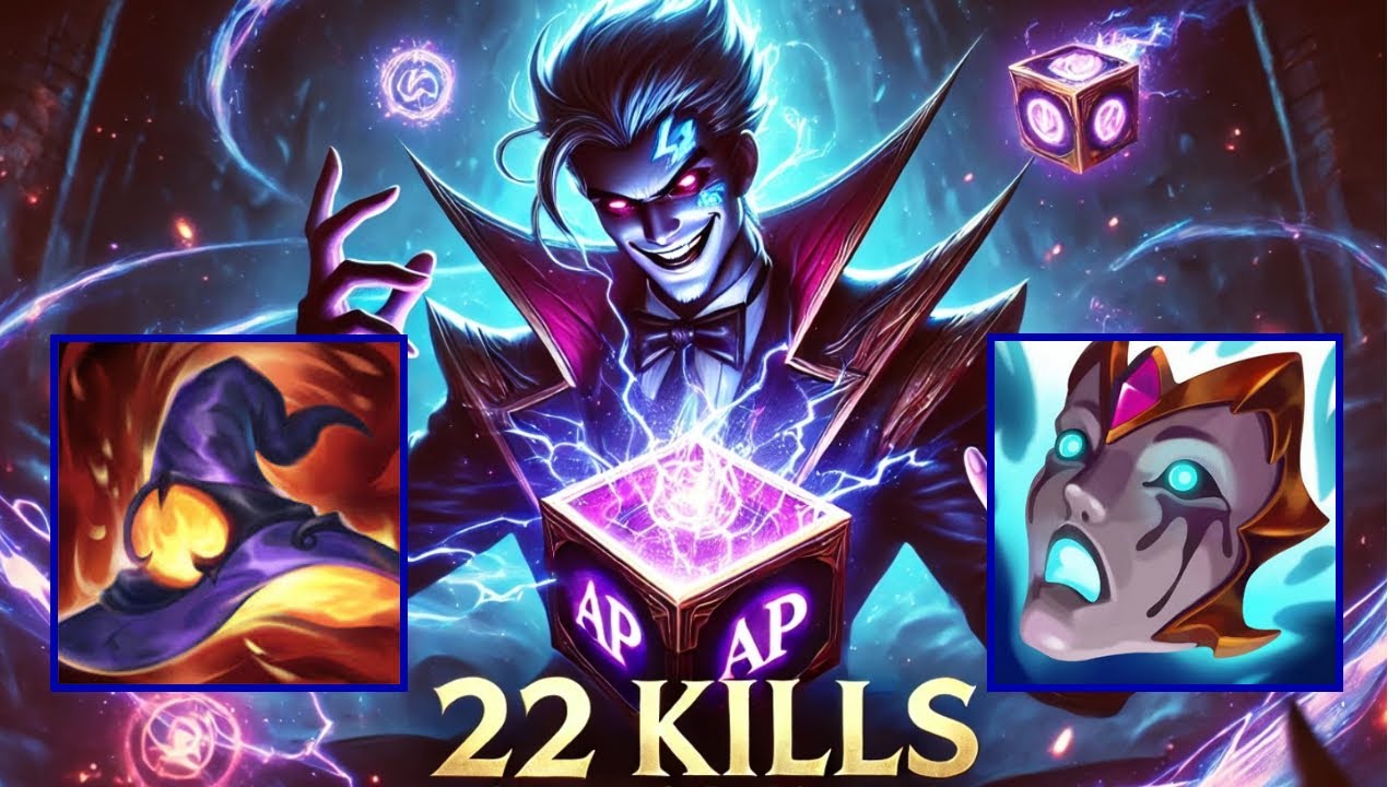 22 Kills Full AP Shaco - S15 Flex Ranked [League of Legends] Full Gameplay - Infernal Shaco