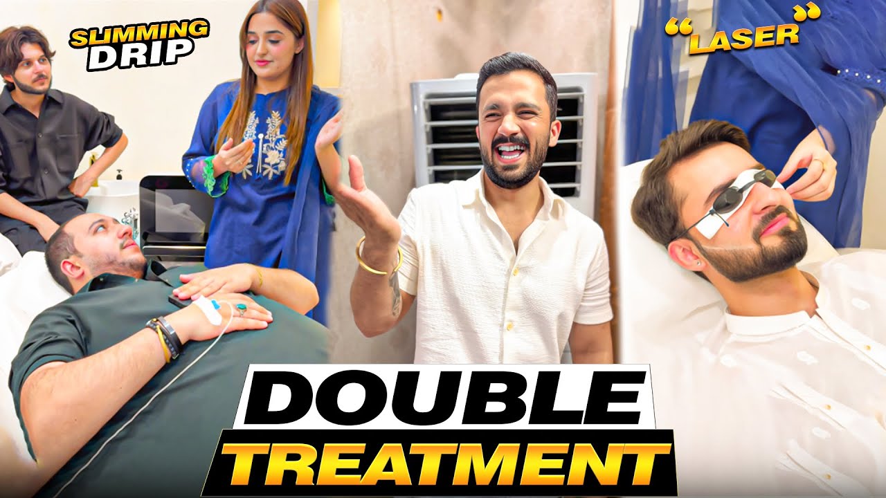 Haider or mai Hospital admit hogay😱new treatment sessions started🤩