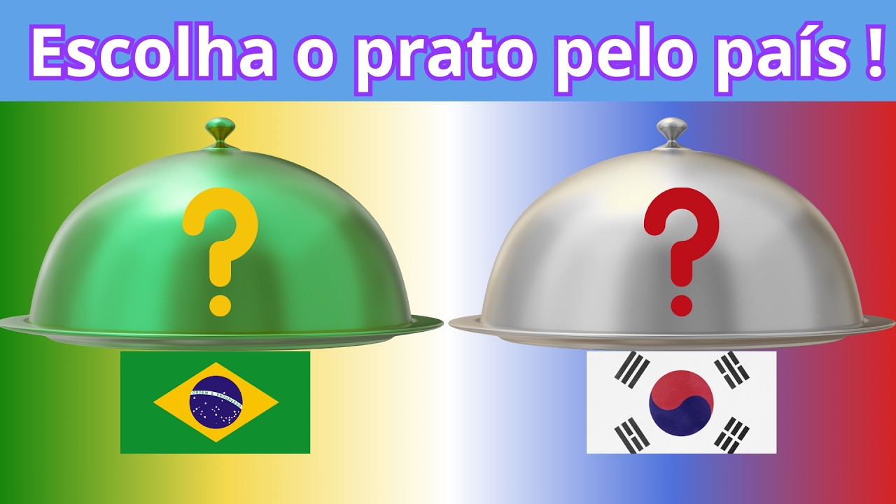 Escolha o prato pelo pais 🍕🍣! qual prato você vai escolher ? #pratos #comida #food #jogodasescolhas