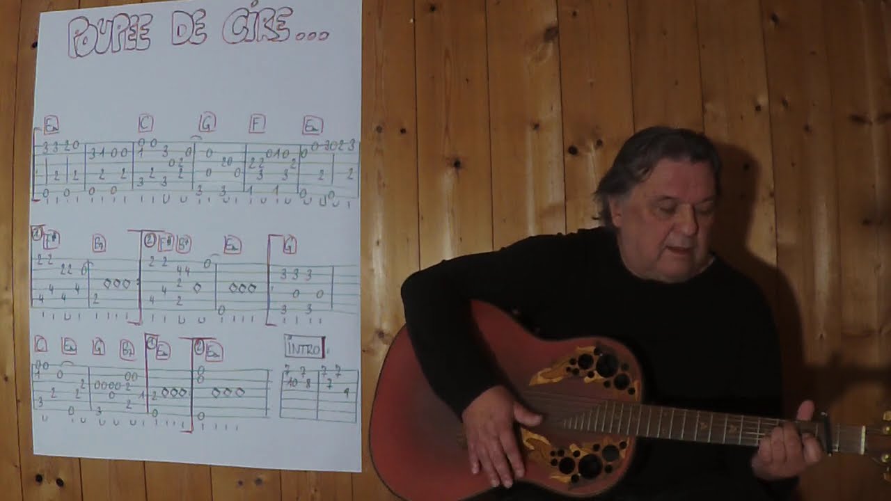 GUITAR Lesson # 696: POUPEE DE CIRE, POUPEE DE SON (France Gall)