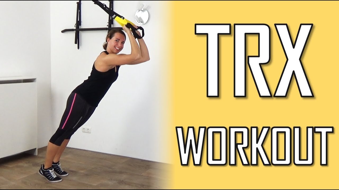 Тренировка TRX для женщин – 10-минутные упражнения TRX для всего тела для начинающих дома