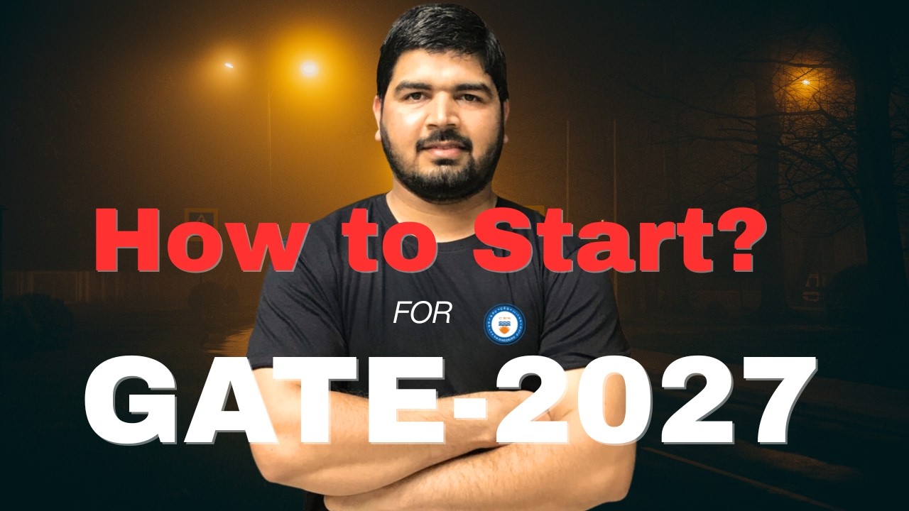 How to Start for GATE-2027 #gate2027 #electricalengineering #ecegate #gateee #gatepreparation  #gate