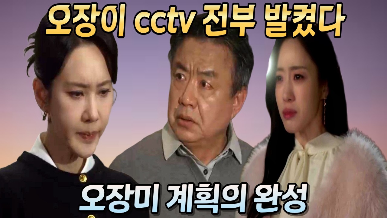 [첫 번째 남자] 오장이 cctv 전부 발켰다,오장미 계획의 완성