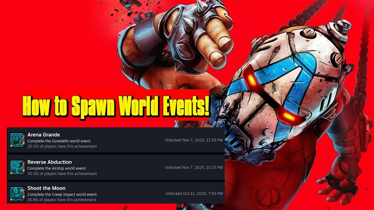 Borderlands 4: Achievement Guide - How to Spawn Events