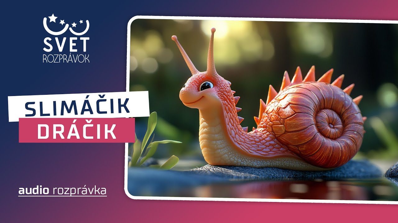 Slim&aacute;čik Dr&aacute;čik - rozpr&aacute;vka pre deti na poč&uacute;vanie