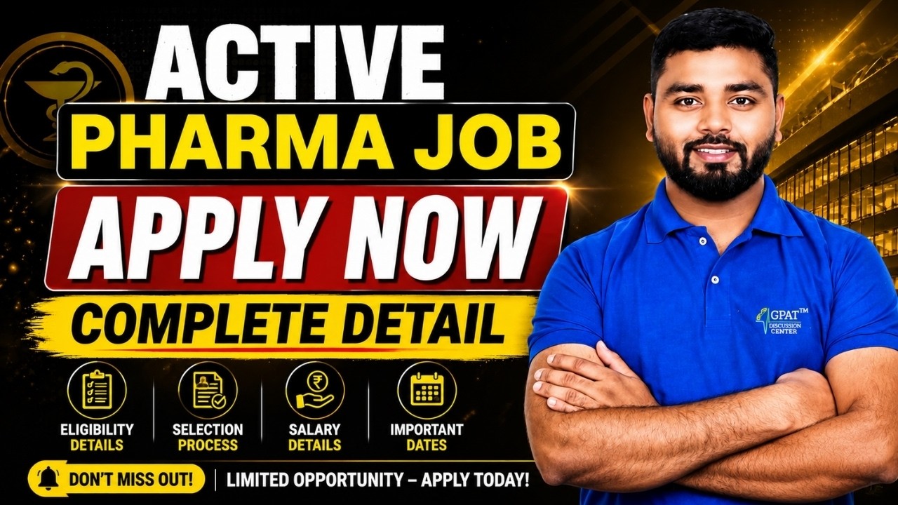 Active Pharmacist Vacancies 2026 | Latest Government & Private Pharmacist Jobs | Apply Online Now