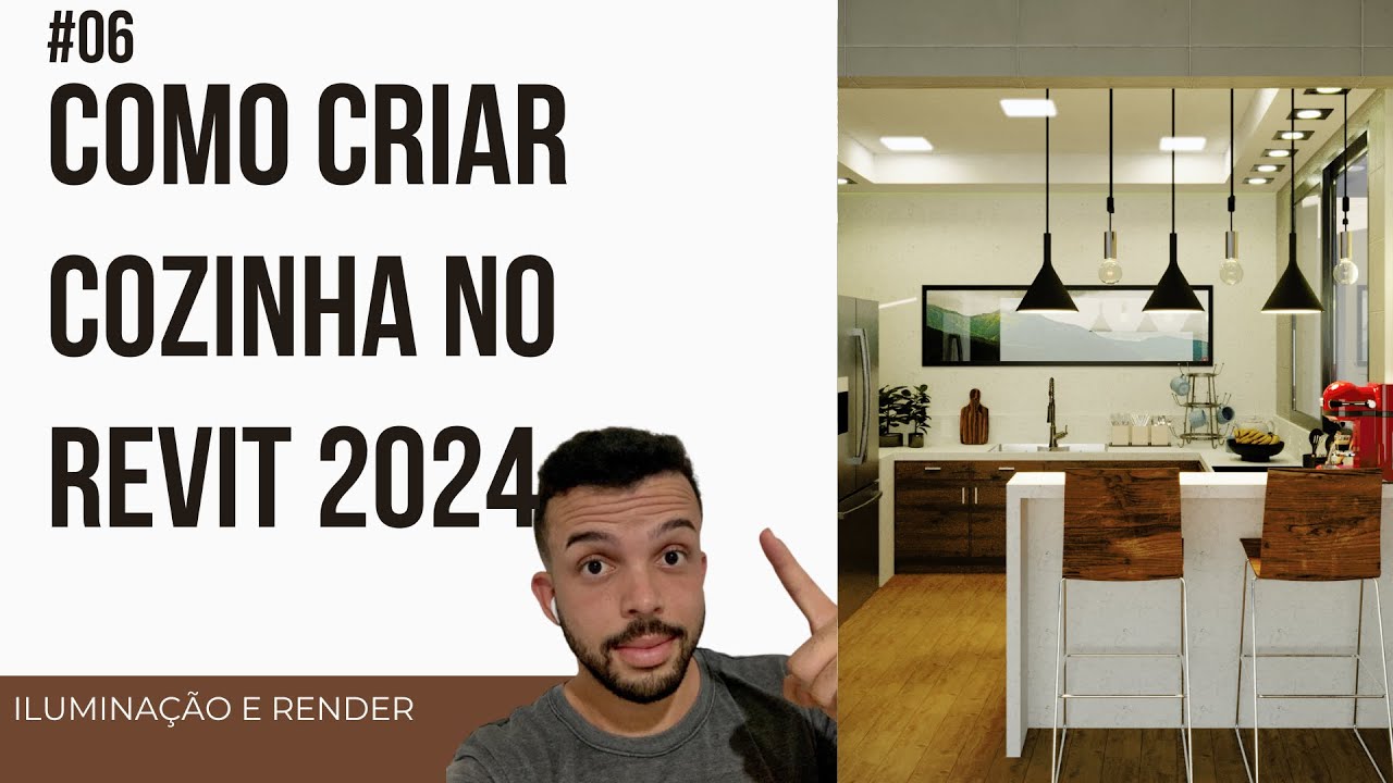 Como Fazer Uma Cozinha Do Zero No Revit 2024 [Aula 06]