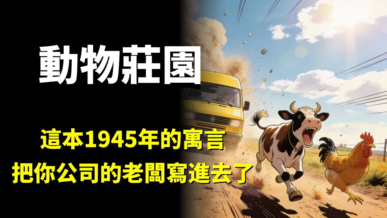 深度解讀《動物莊園》：80年前的一本童話，精準預言了每一次財富再分配的結局
