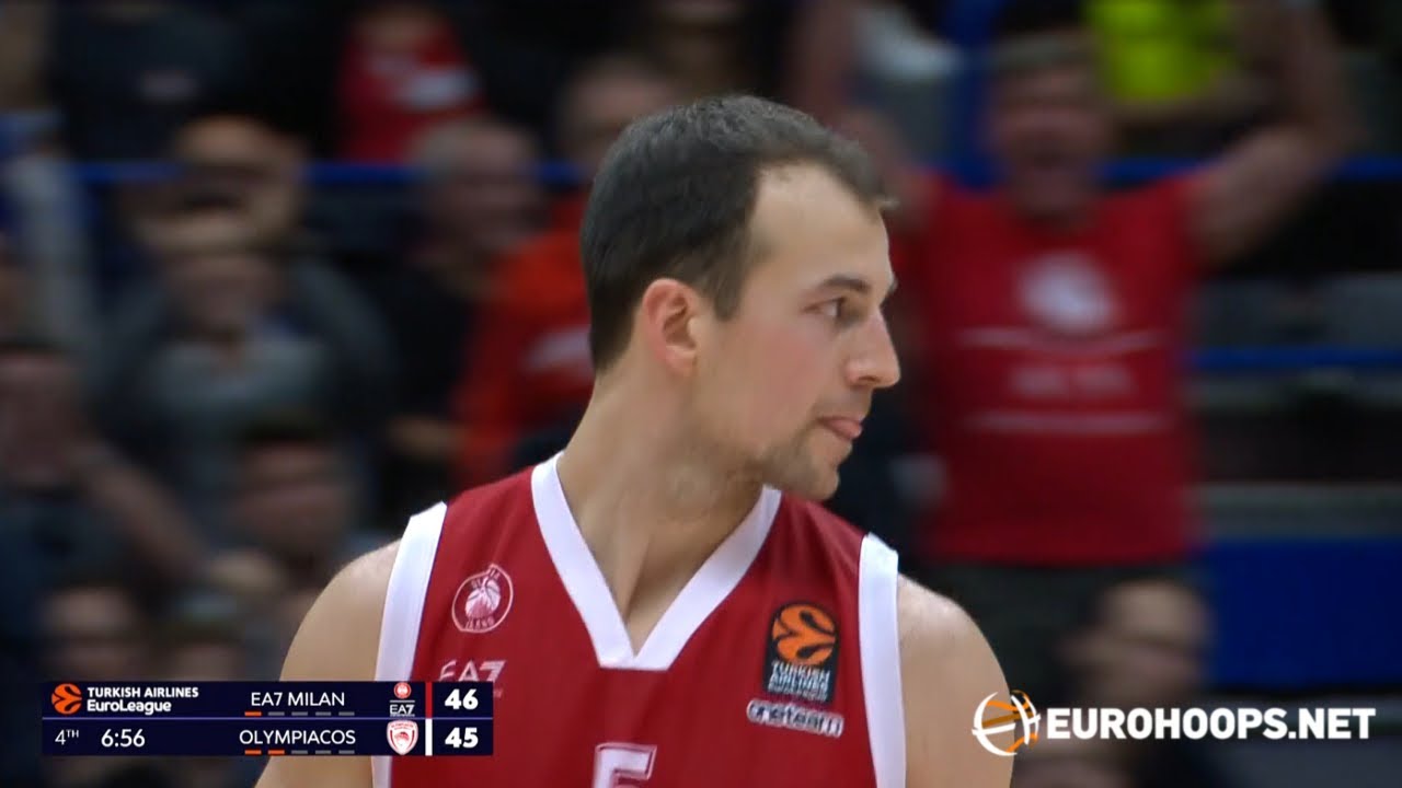 Olimpia Milano - Olympiacos 65-53 🎯 Kevin Pangos (16 points)