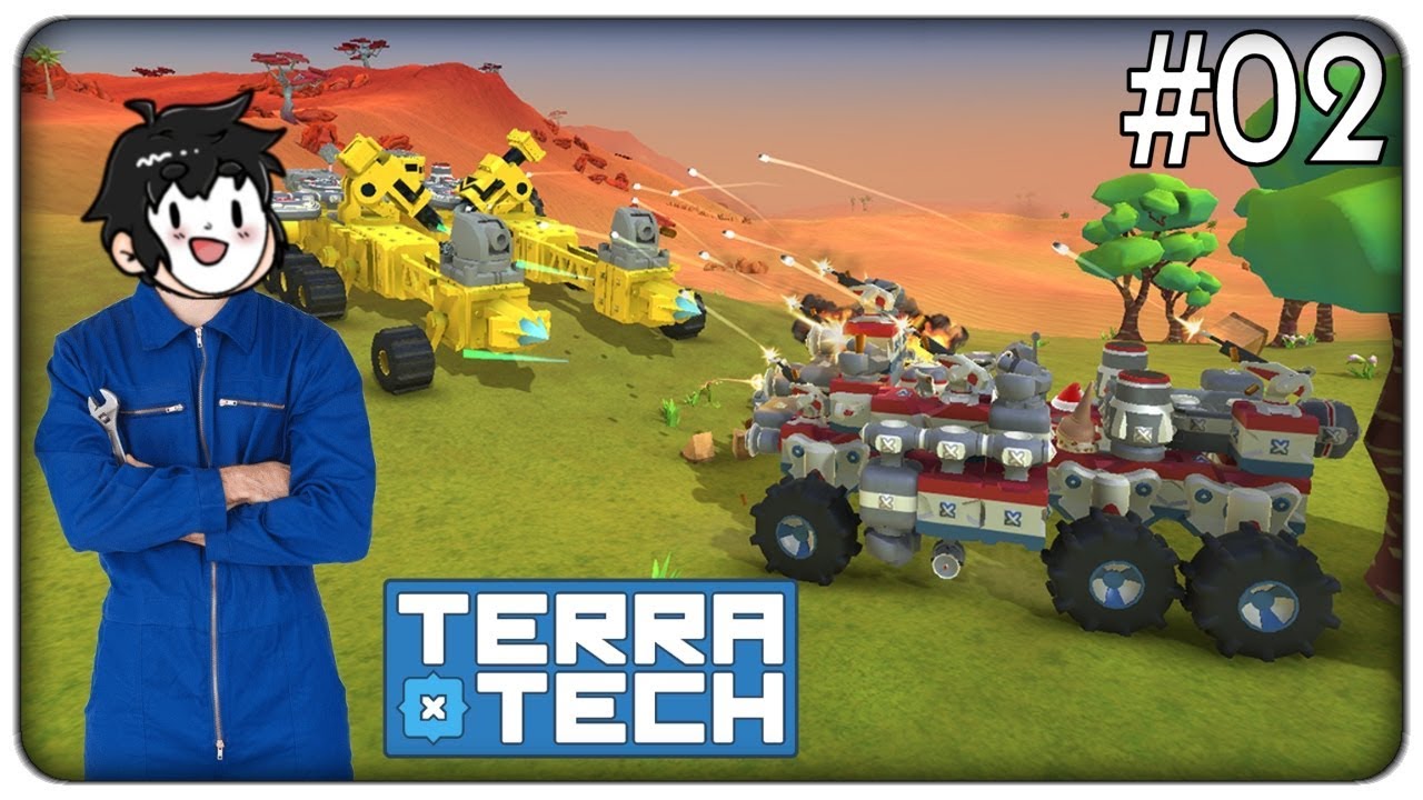 IL NUOVO CARRARMATO E L'ATTACCO DEI ROBOT PESANTI | TerraTech - ep. 02