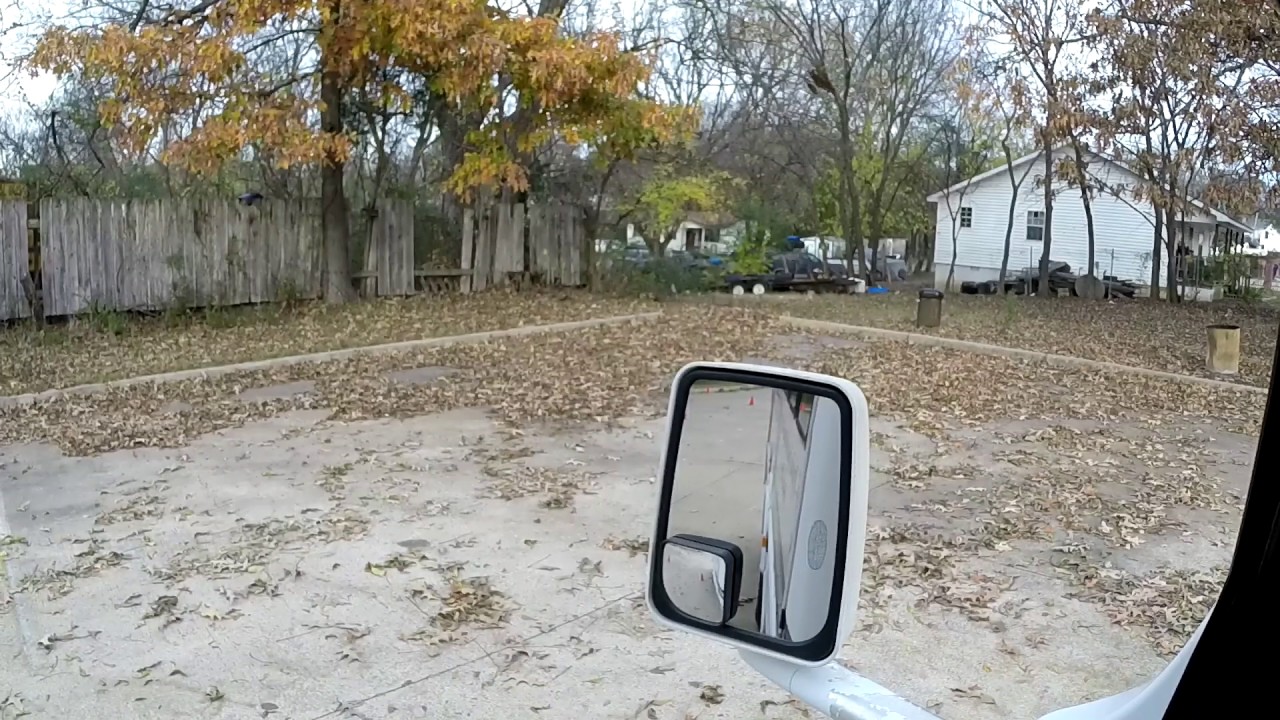 CDL Basic Driving Skills Practice - class C (Church Bus) P endorsement (part 4 of 4)
