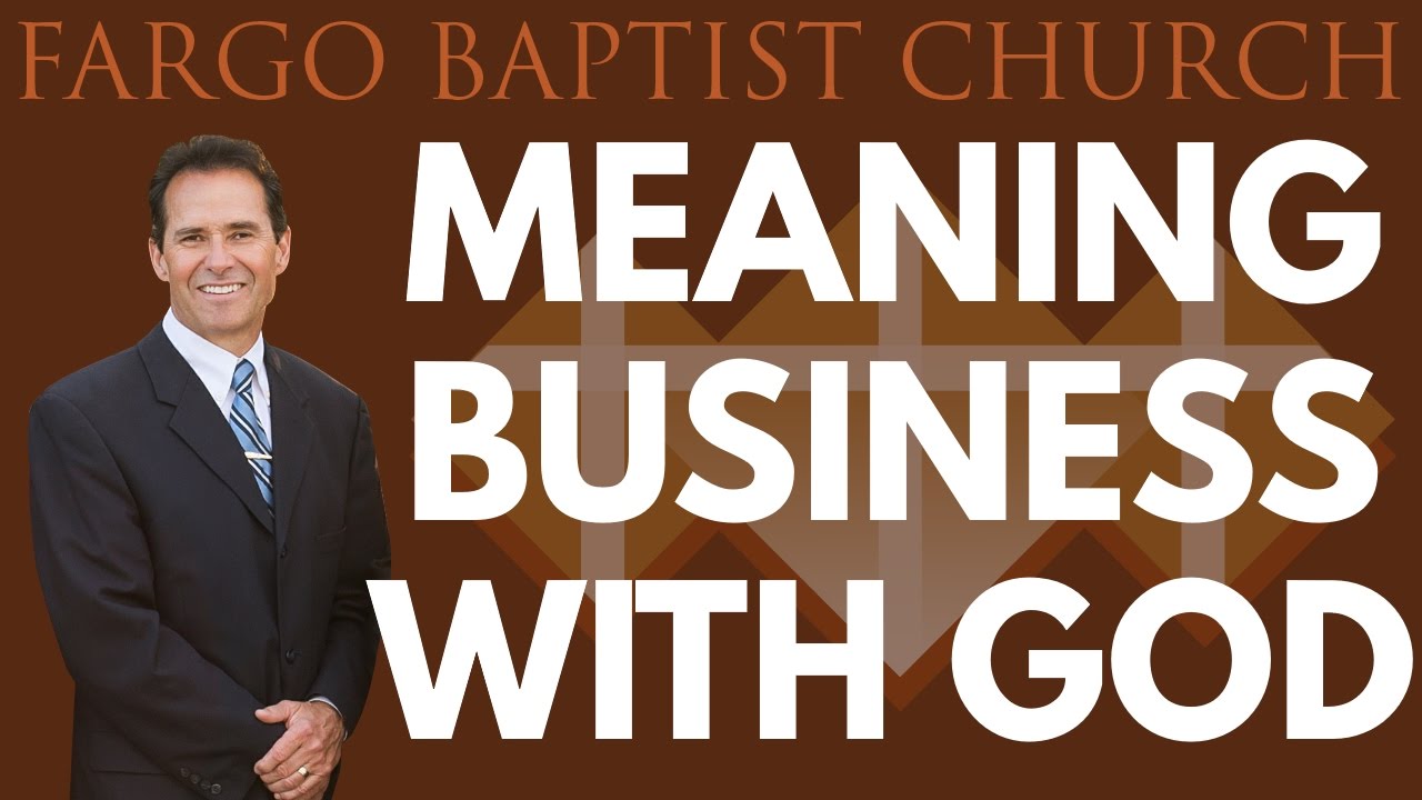 Tony Scheving - Meaning Business With God