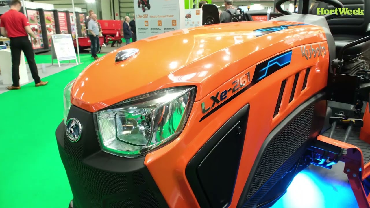Kubota’s new fully automated electric tractor showcased at Saltex 2022