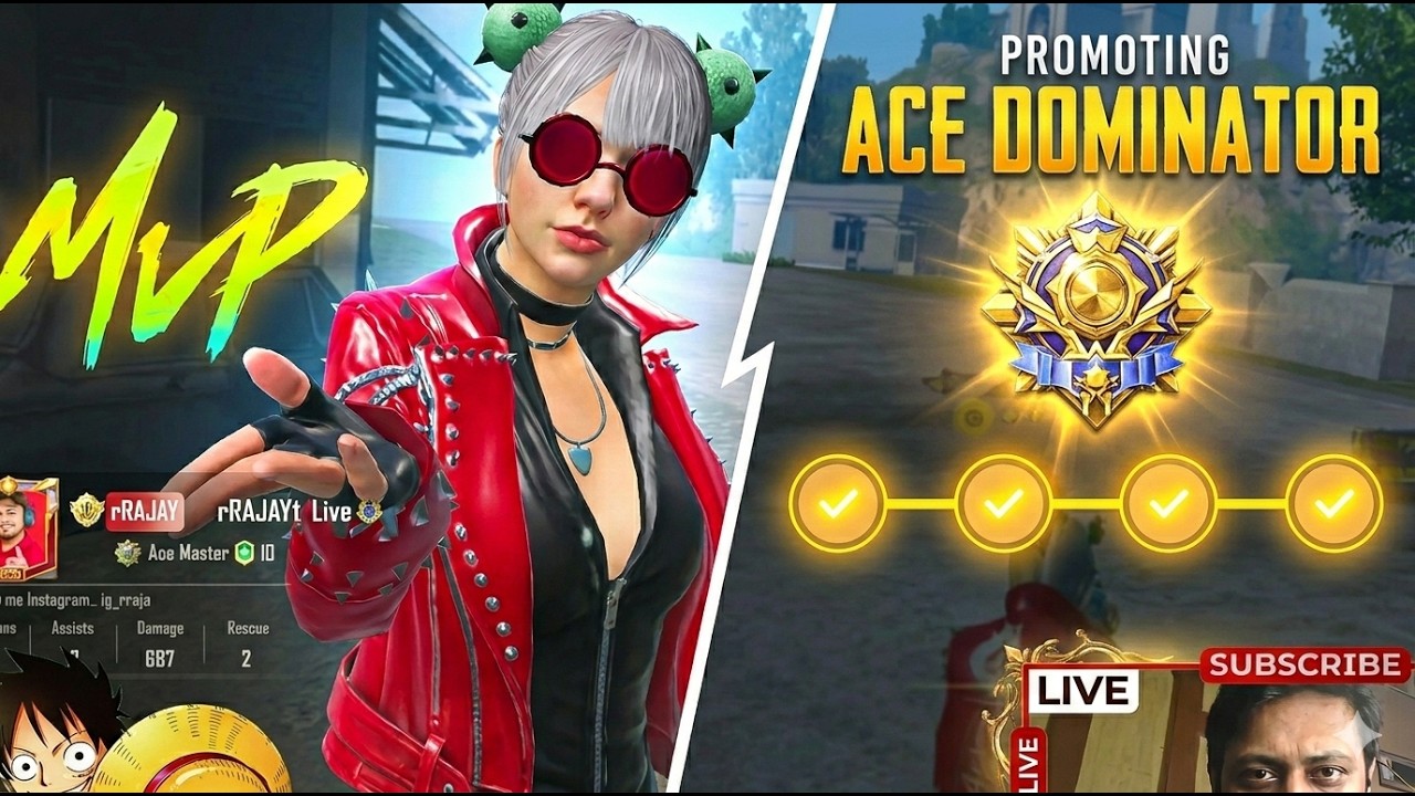 WIN OR LOSE? 📉 The Final Match for Ace Dominator! #bgmi #acedominator #rrajayt