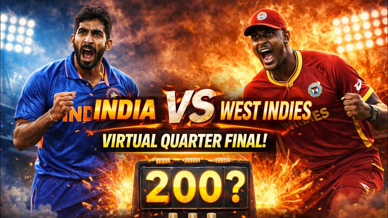 India vs West Indies | First Innings | T20 World Cup 