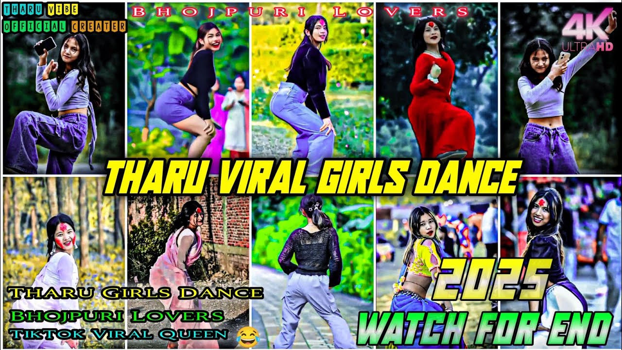 Bhojpur Trending Song #tharugirldance 😱💥Tiktok Viral Girls dance #subscribenow ✅ #foryoutube