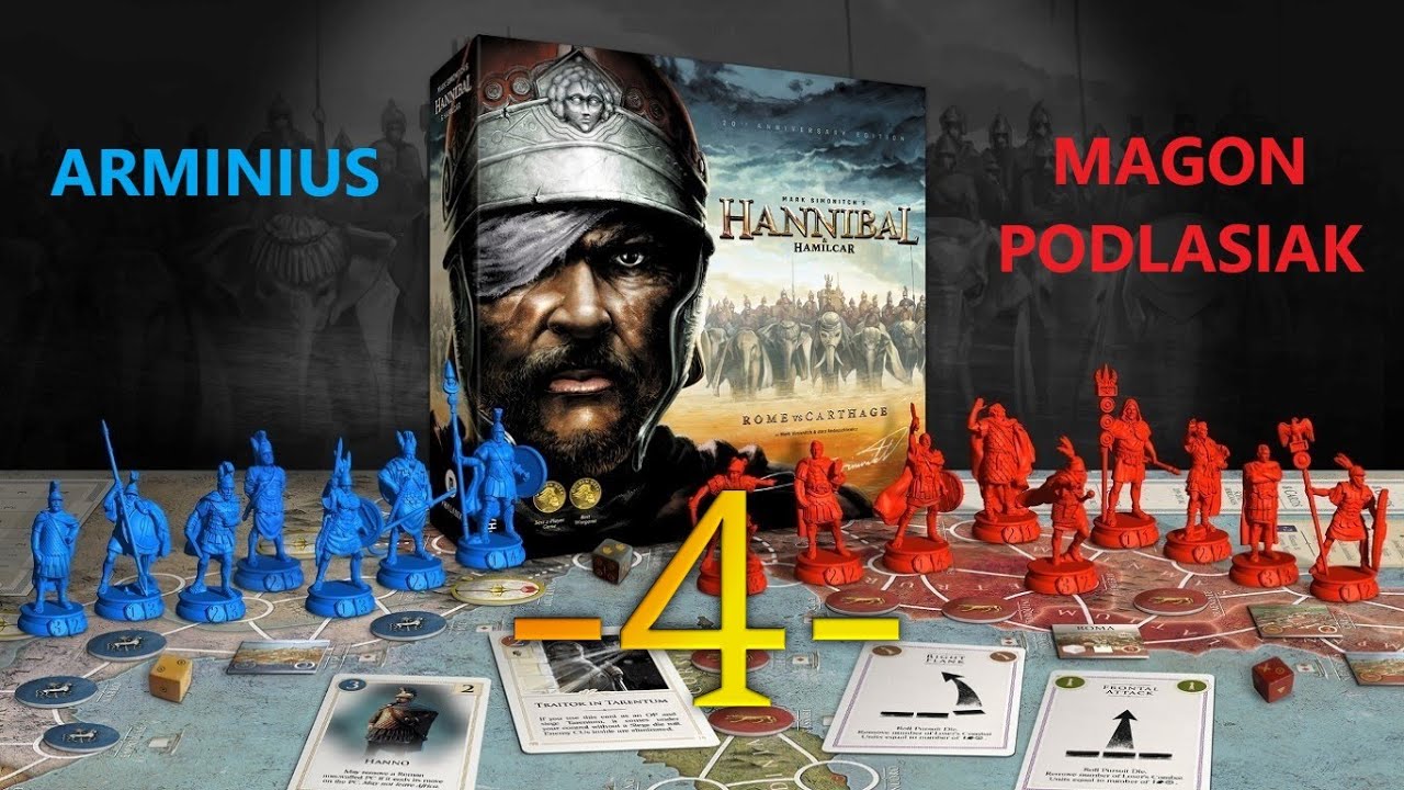 Hannibal & Hamilcar: Rome vs Carthage || Arminius vs Magon Podlasiak #4