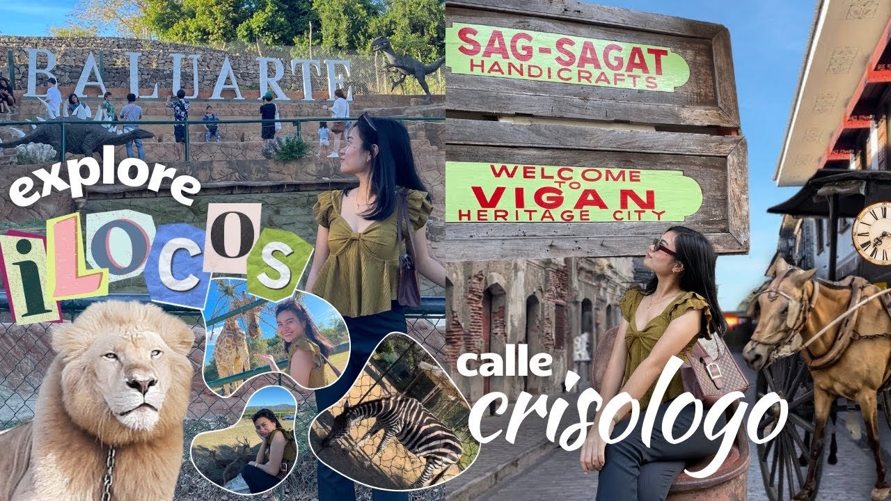 Exploring VIGAN CITY | BALUARTE ZOO🦓 (package & rates) + CALLE CRISOLOGO 🍂