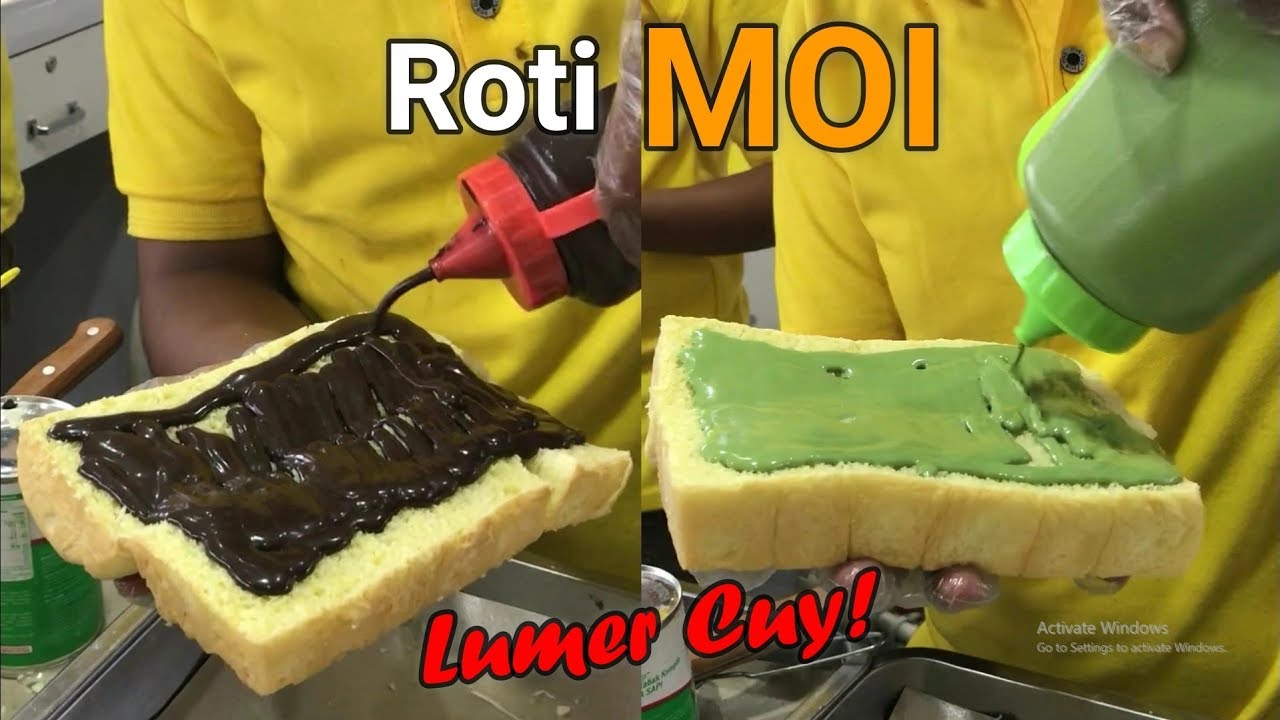 ROTI KEKINIAN DENGAN TOPING LUMER PREMIUM TERMURAH YANG PERNAH ADA l INDONESIA STREET FOOD