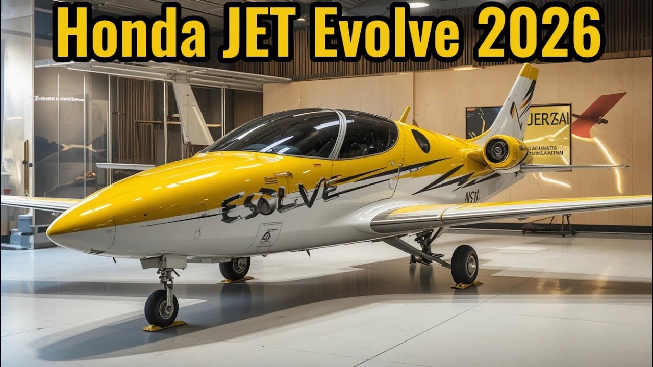 “Honda JET Evolve 2026: The Future of Private Flying Just Got Faster, Smarter & More Luxurious!” 🚀✈️