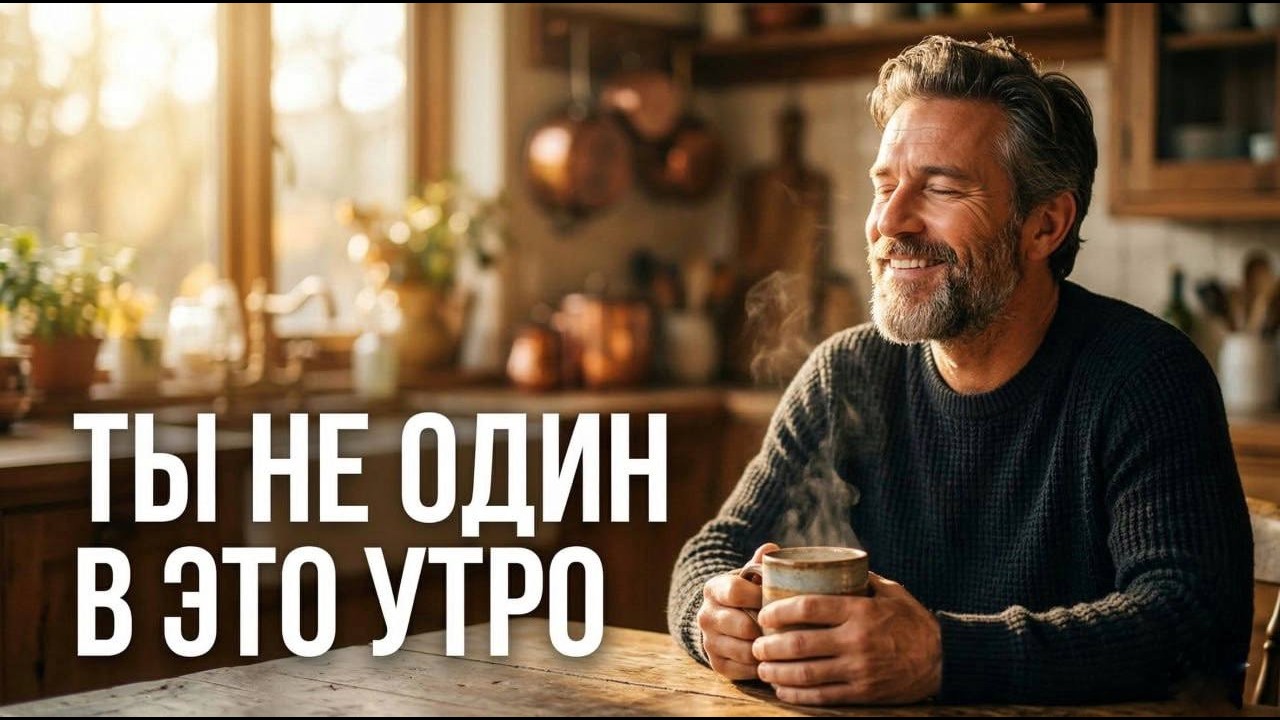 ТИХОЕ УТРО 🙏 Песня, которая лечит душу и дарит покой.
