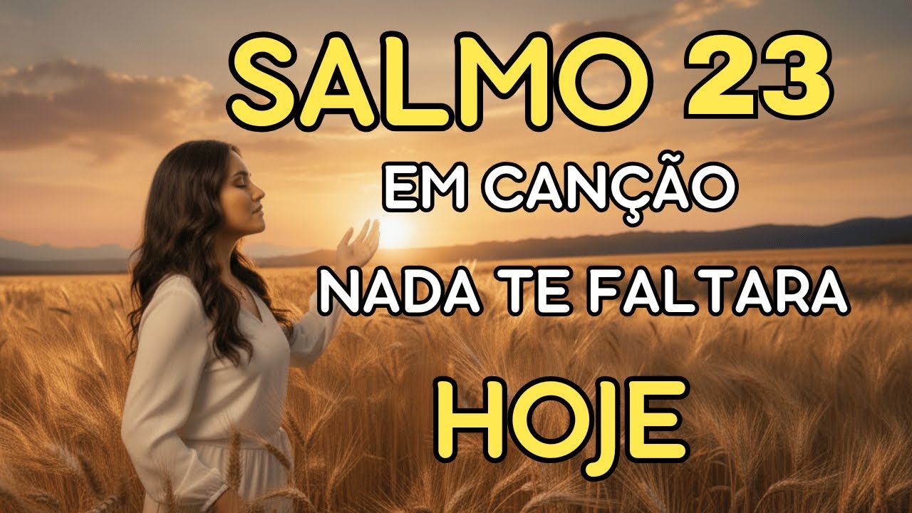 Salmo 23 Cantado para Curar a Tua Alma | Uma Canção de Paz, Confiança e Proteção