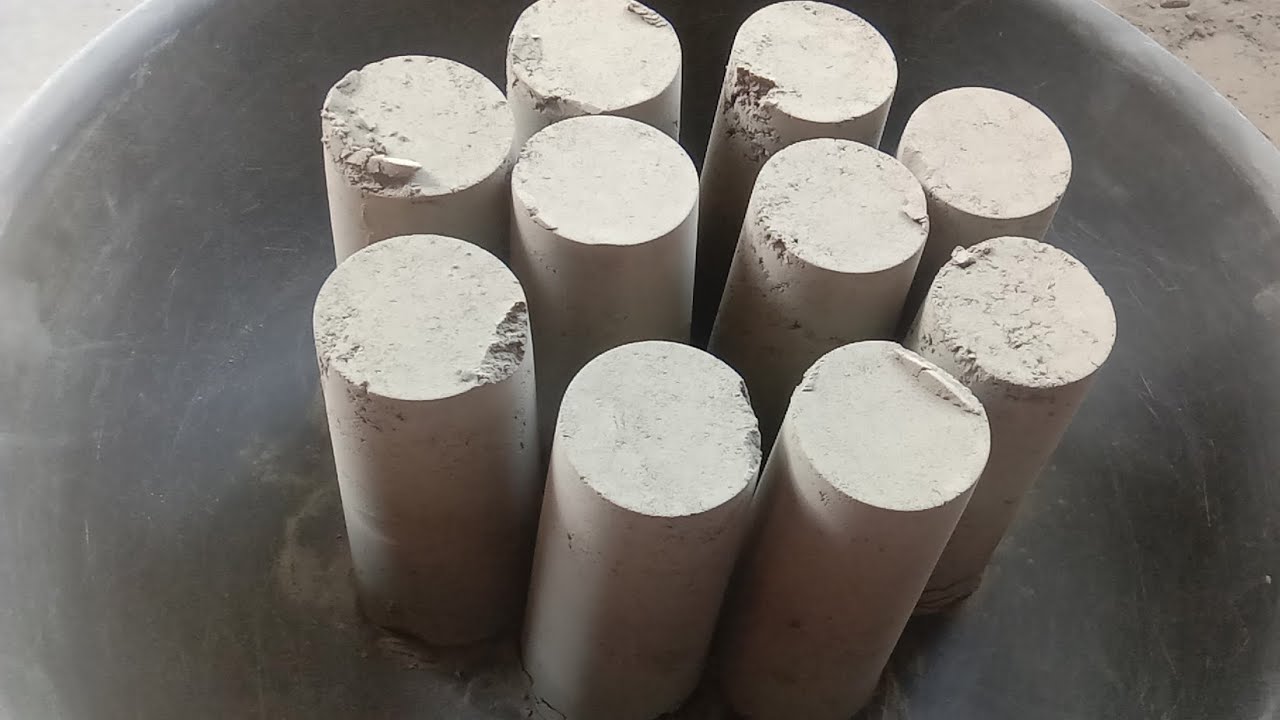 Fresh pure cement cones soft dusty 🤤🤯😍|Satisfying video|Asmr puppys