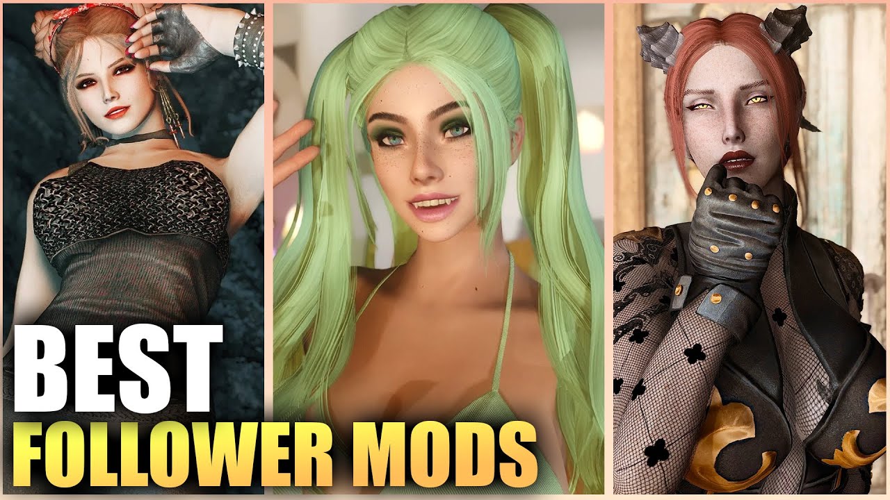 The 12 BEST Follower Mods you NEED for Skyrim from JULY 2025
