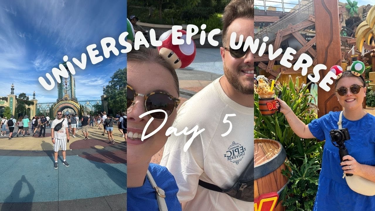 WALT DISNEY WORLD DAY 5 - EPIC UNIVERSE/DISNEY SPRINGS
