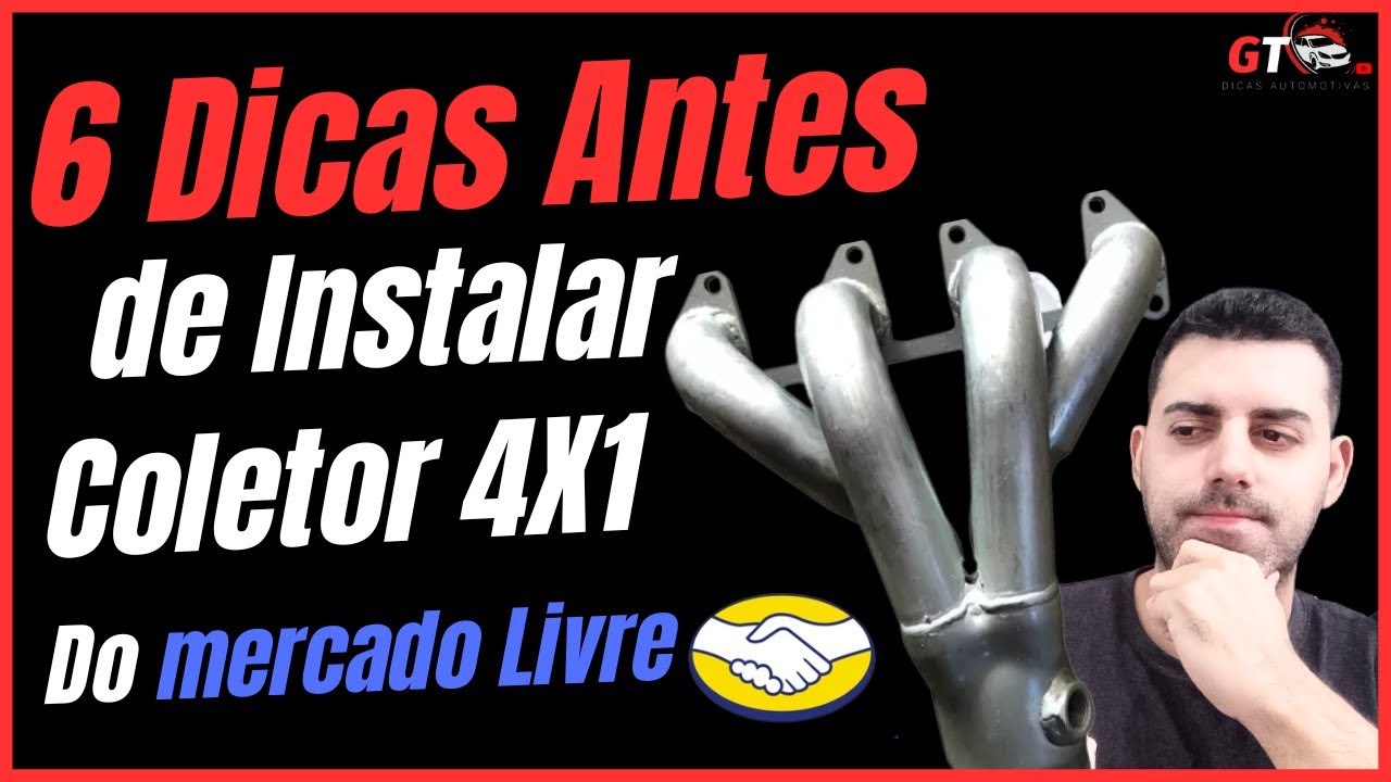 Coletor 4x1 Barato Mercado Livre, Veja esse Vídeo Antes de Instalar no Carro!