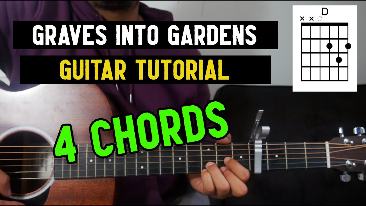 Graves Into Gardens I Guitar Tutorial (with capo) I Elevation Worship