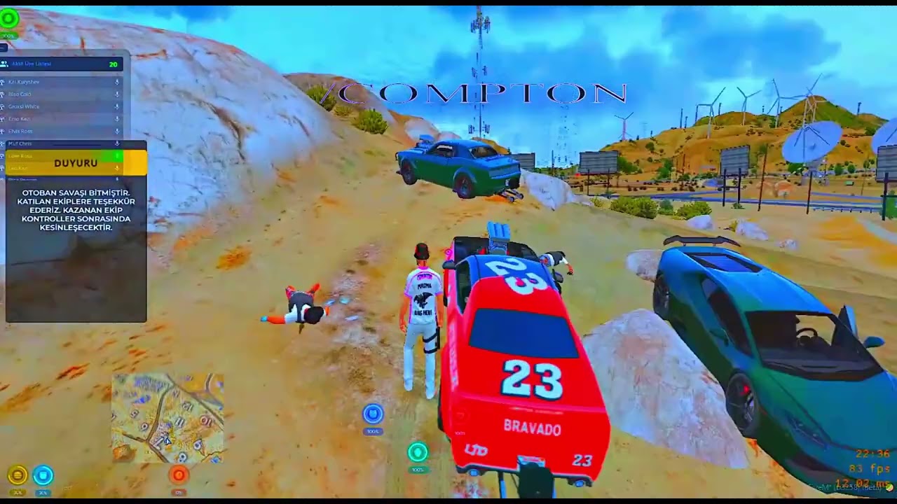 Compton VS Centrix Otoban Savaşı | #mdrp #0499