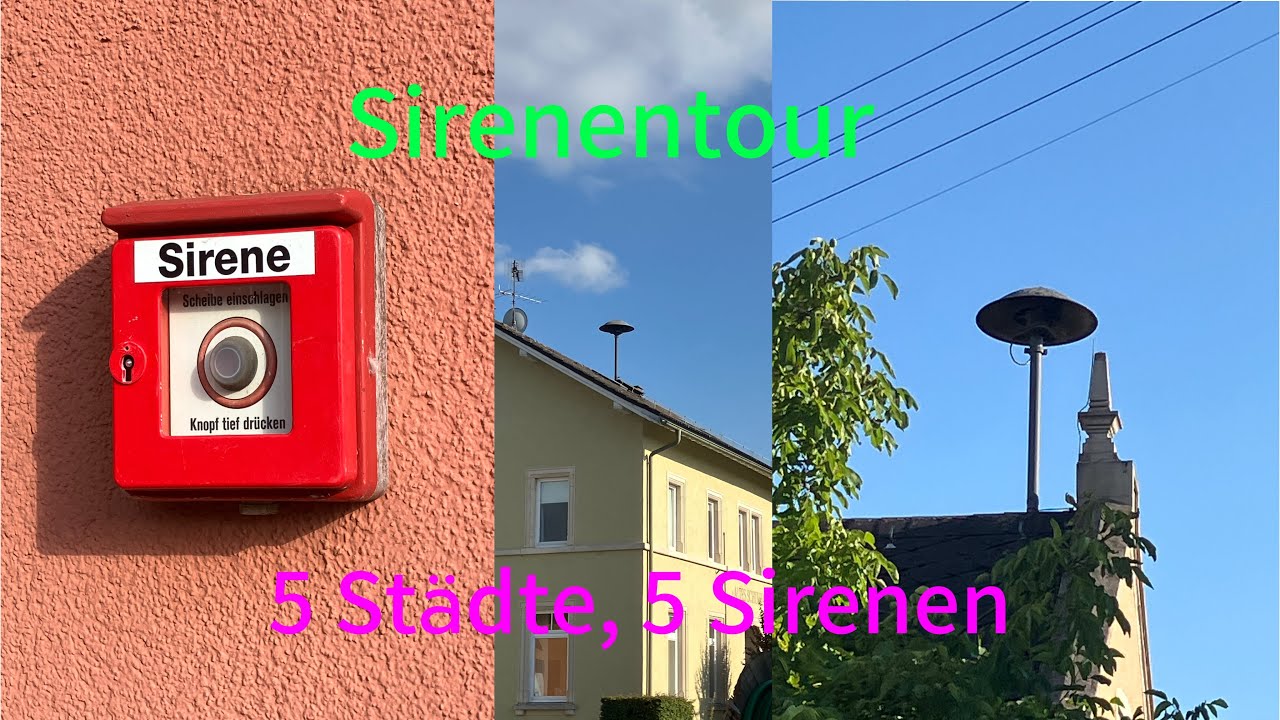 Sirenentour Landkreis Heidenheim und Göppingen || 5x E57 || 22.08.25