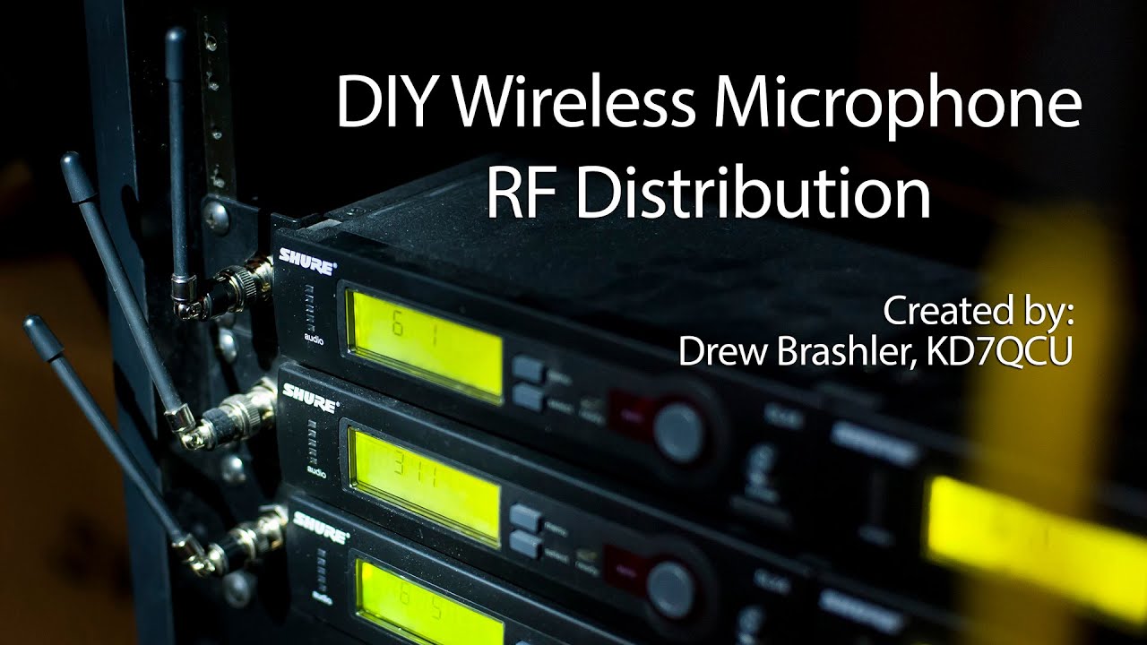 DIY Wireless Microphone RF Distribution