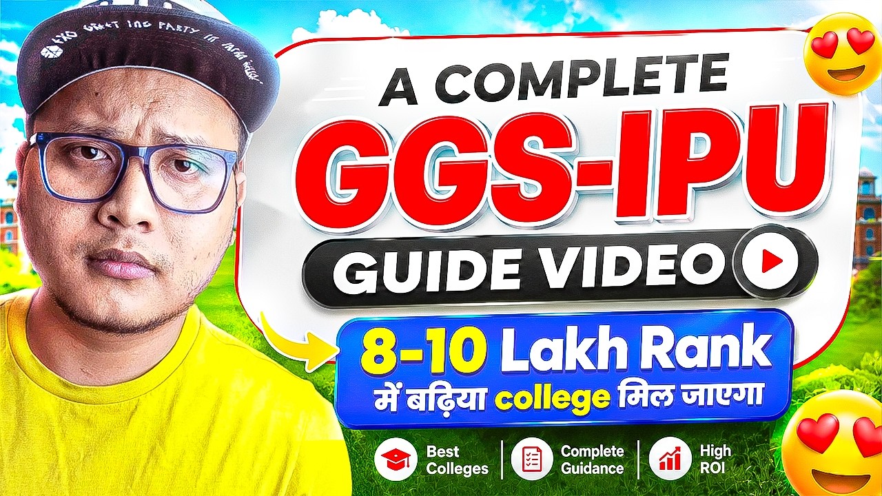 GGS IPU Counselling 2026 🔥 | 8-10 Lakh Rank Colleges, Cutoff & Admission | Boring Bing