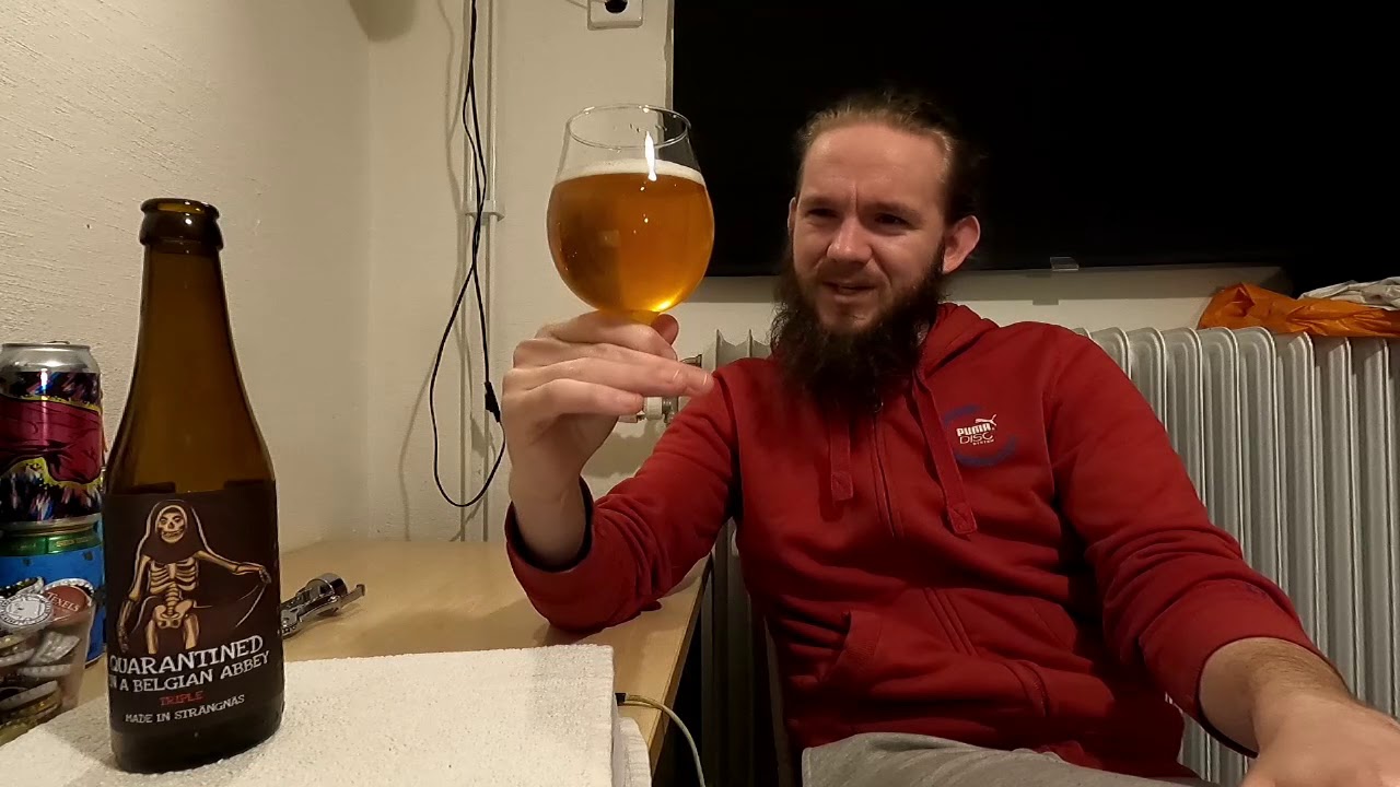 Beer Review #2718: Mälardalen Brewing Co - Quarantined In A Belgian Abbey (#Sweden) #Beer #CraftBeer