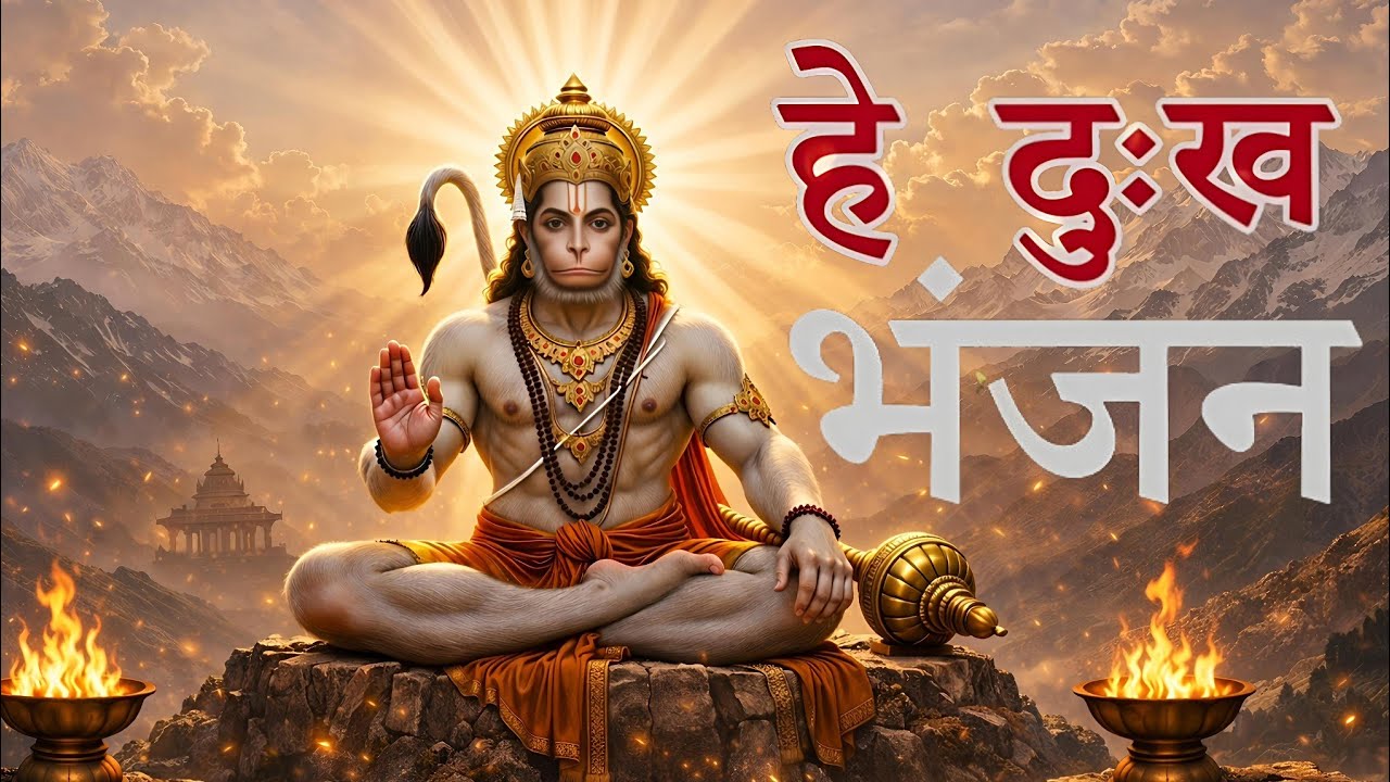 Hey Dukh Bhanjan Maruti Nandan | Sankat Mochan Hanuman bhajan 