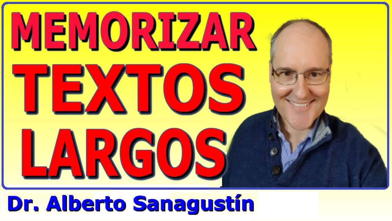 Cómo MEMORIZAR TEXTOS largos (palabra por palabra)