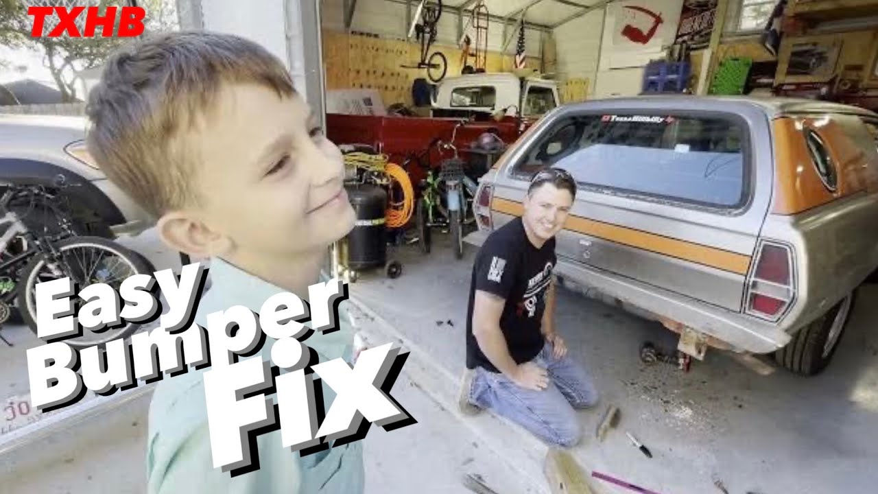 Fixing the 5MPH Crash Bumper on Our Pinto