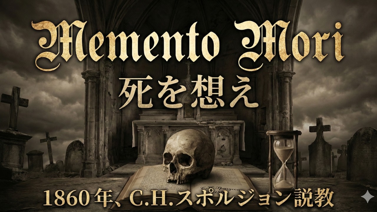 【メメント・モリ】C.H.スポルジョンが語る「死」の厳粛なる真実