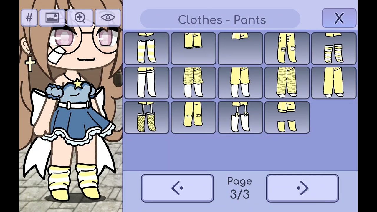 Changing my gacha life Characters outfit